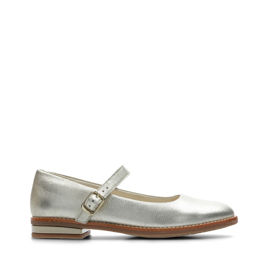 clarks metallic