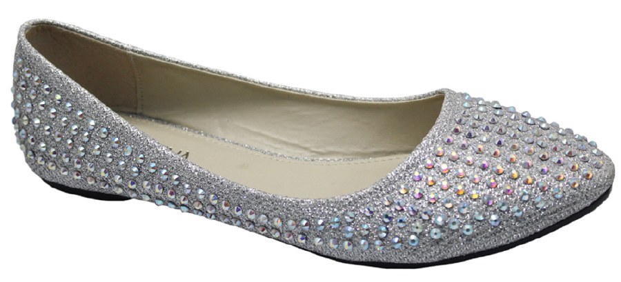 jewelled flats