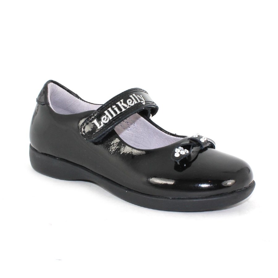 cute black shoes for school