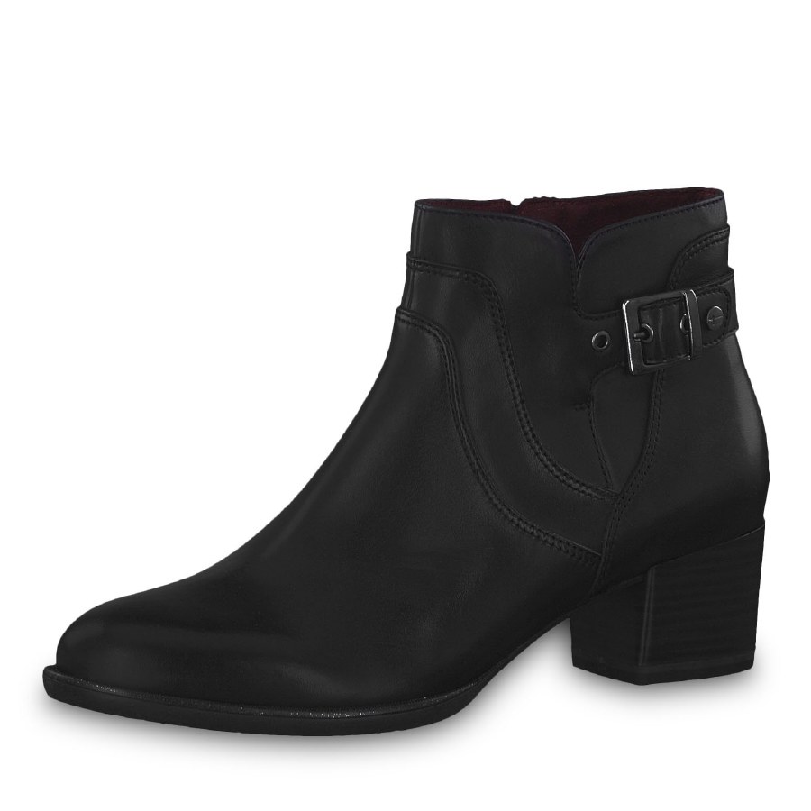 Tamaris 25361 Ladies Ankle Boots Black Hand Footwear Ltd