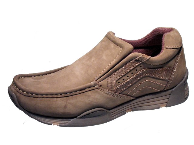 Wrangler 'Lavey' Leather Shoe (Nut) - Hand Footwear Ltd