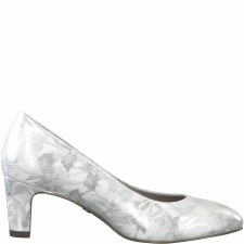 Tamaris '22418' Ladies Heels (White Metallic)