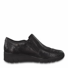 Jana '24600' Ladies Wide Fitting Shoes (Black)