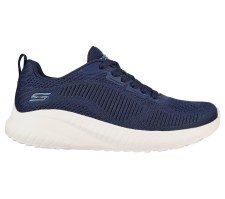 Skechers 'BOBS Squad Chaos - Face Off' Ladies Trainers (Navy)