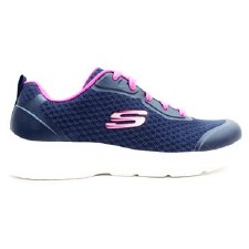 Skechers 'Dynamight 2.0 - Special Memory' Ladies Trainers (Navy/Pink)