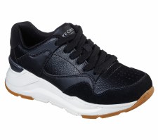Skechers 'Street Rovina - Cool To The Core' Ladies Shoes (Black)
