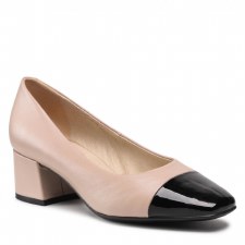 Caprice '22305' Ladies Heels (Beige/Black)