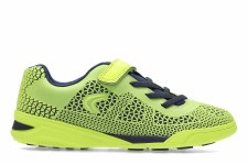 Clarks 'Award Blaze Inf' Boys Trainers (Yellow Neon)
