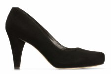 Clarks 'Dalia Rose' Ladies Heels (Black Suede)