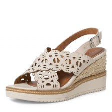 Tamaris '28303' Ladies Sandals (Ivory)