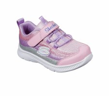Skechers 'Comfy Flex 2.0' Girls Shoes (Pink Multi)