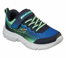 Skechers 'GOrun 650 - Norvo' Boys Trainers (Navy/Lime)