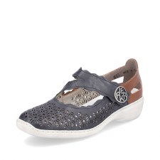 Rieker '413G4' Ladies Shoes (Navy)