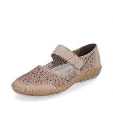 Rieker '44864' Ladies Shoes (Beige)