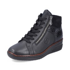 Rieker '48710' Ladies Ankle Boots (Black)