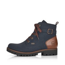 Rieker '78502' Ladies Ankle Boots (Navy)