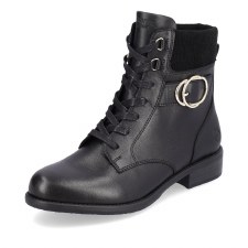 Remonte 'D0F76' Ladies Ankle Boots (Black)