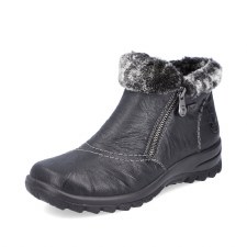 Rieker 'L7172' Ladies Ankle Boots (Black)