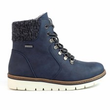 Lunar 'Wolfsburg' Ladies Ankle Boots (Blue)