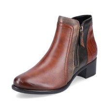 Remonte 'R5172' Ladies Ankle Boots (Chestnut)
