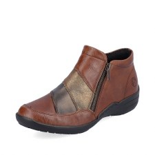 Remonte 'R7678' Ladies Ankle Boots (Chestnut)