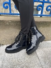 Redz 'D4099' Ladies Ankle Boots (Navy)