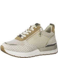 Tamaris '23732' Ladies Trainers (Ivory/Nut)