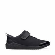 Clarks 'Aeon Pace Youth' Childrens Trainers (Black)