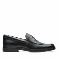 Clarks 'Un Aldric Step' Mens Shoes (Black)