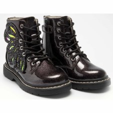Lelli Kelly '5544' Girls Boots (Black Glitter)