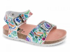 Pablosky '483300' Girls Sandals (White Multi)