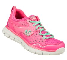Skechers 'Synergy- A Lister' Girls Trainers (Pink)