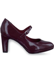 Tamaris '24406' Ladies Heels (Bordo Patent)