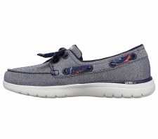 Skechers 'On the Go Flex - Castaway' Ladies Shoes (Navy) - Hand