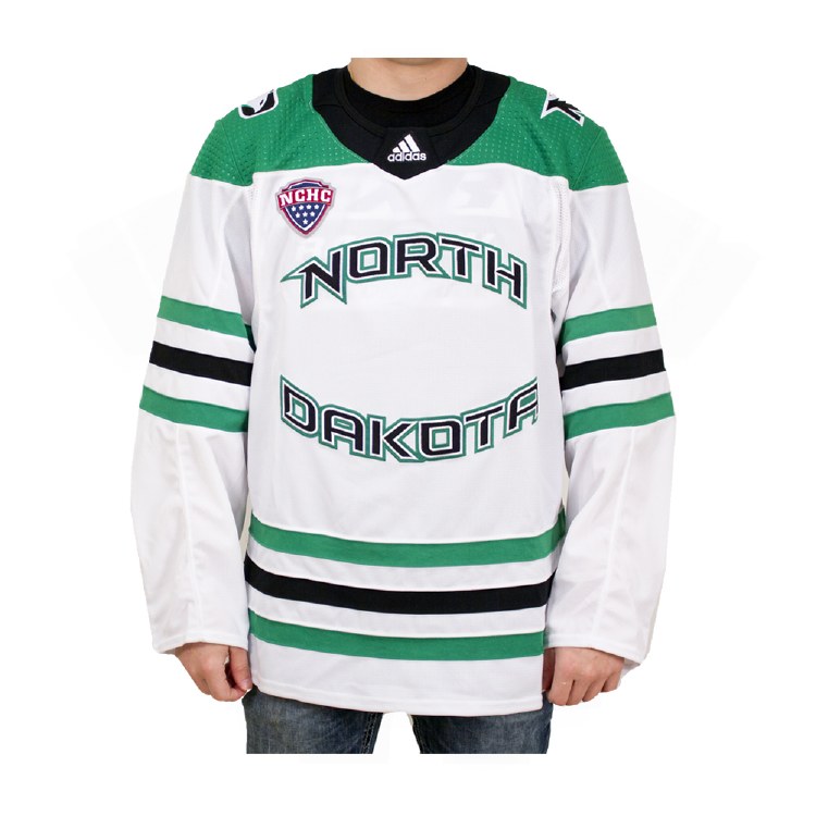 ADIDAS AUTHENTIC UNIVERSITY OF NORTH DAKOTA HOCKEY JERSEY REA Sioux Shop