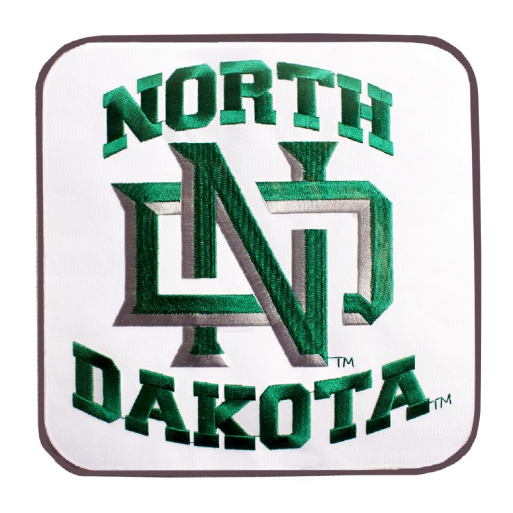 UNIVERSITY OF NORTH DAKOTA INTERLOCKING ND LOGO PATCH REA Sioux Shop