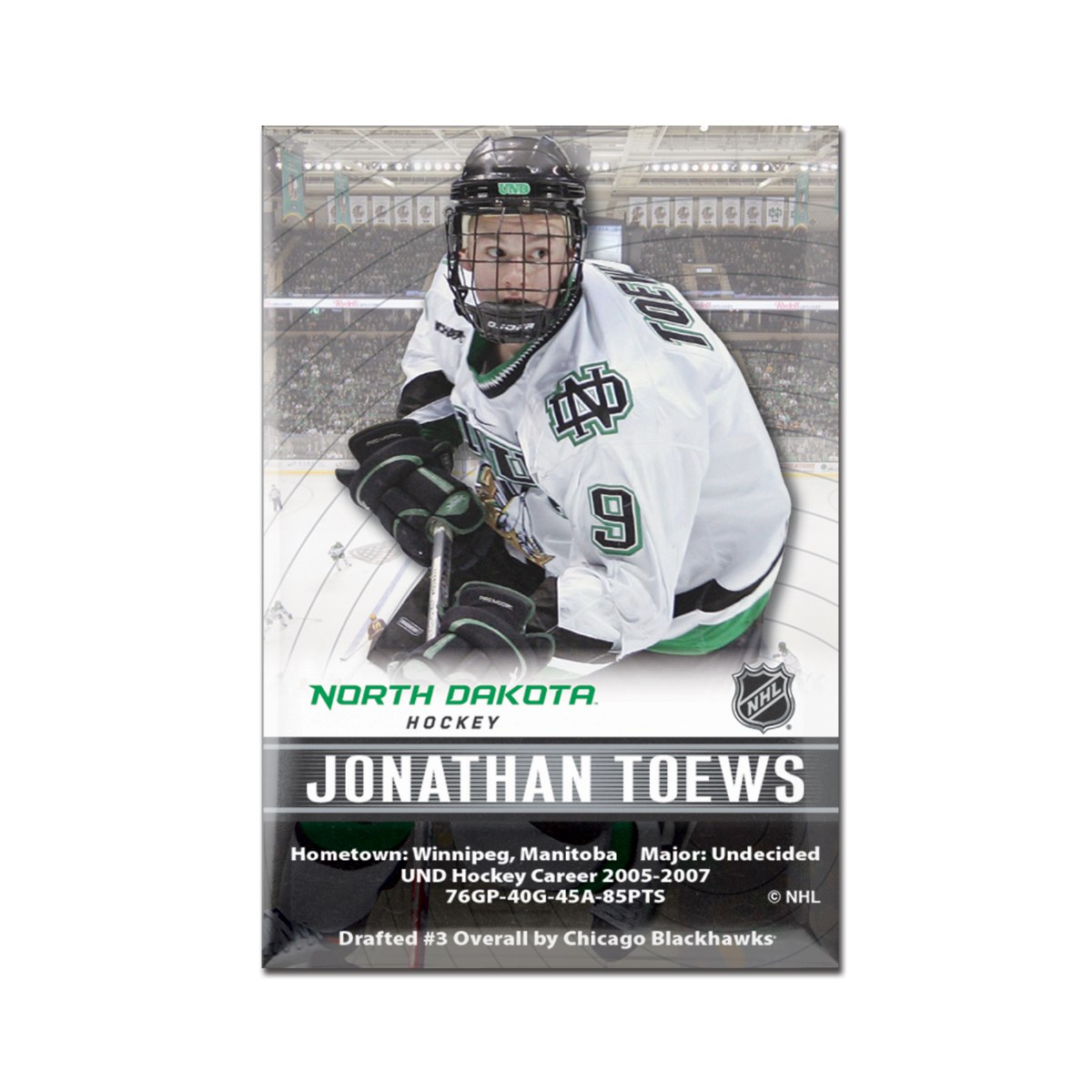 jonathan toews fighting sioux jersey