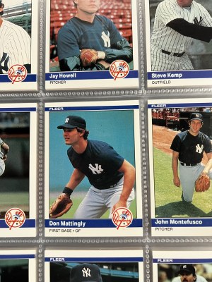 1984 FLEER BB H/C SET 1-660