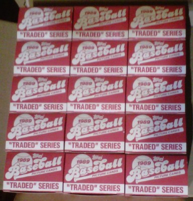 1989 TOPPS TRADED SET BB