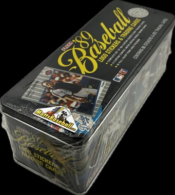 1989 FLEER BB F/S GLOSSY TIN 1989 FLEER BB F/S GLOSSY TIN