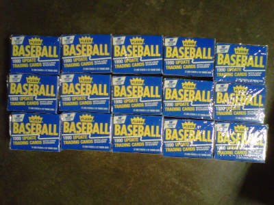 1990 FLEER UPDATE BB SET