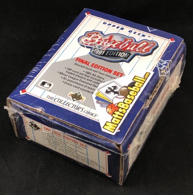 1991 UPPER DECK BB FINAL EDIT