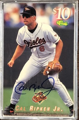 1995 CLASSIC RIPKEN AUTO $10PH