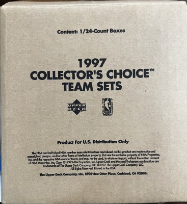 1997 UD CC ORLANDO MAGIC 24CT