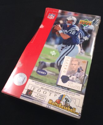 2001 UPPER DECK FB HOBBY