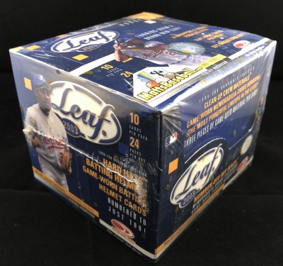 2003 LEAF BB HOBBY
