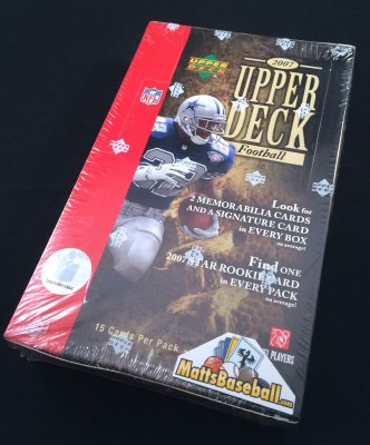 2007 UPPER DECK FB HOBBY