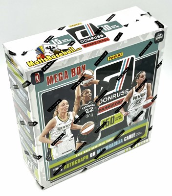 2025 DONRUSS WNBA MEGA BOX