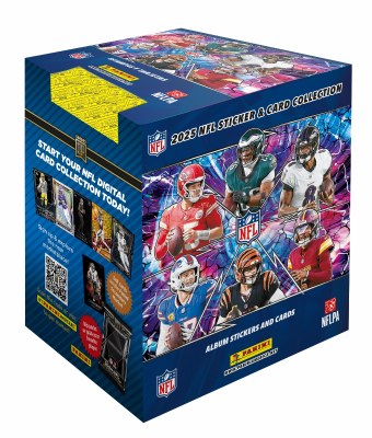 2025 PANINI NFL STICKERS 50CT