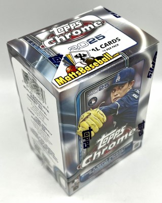 2025 TOPPS CHROME BB BLASTER